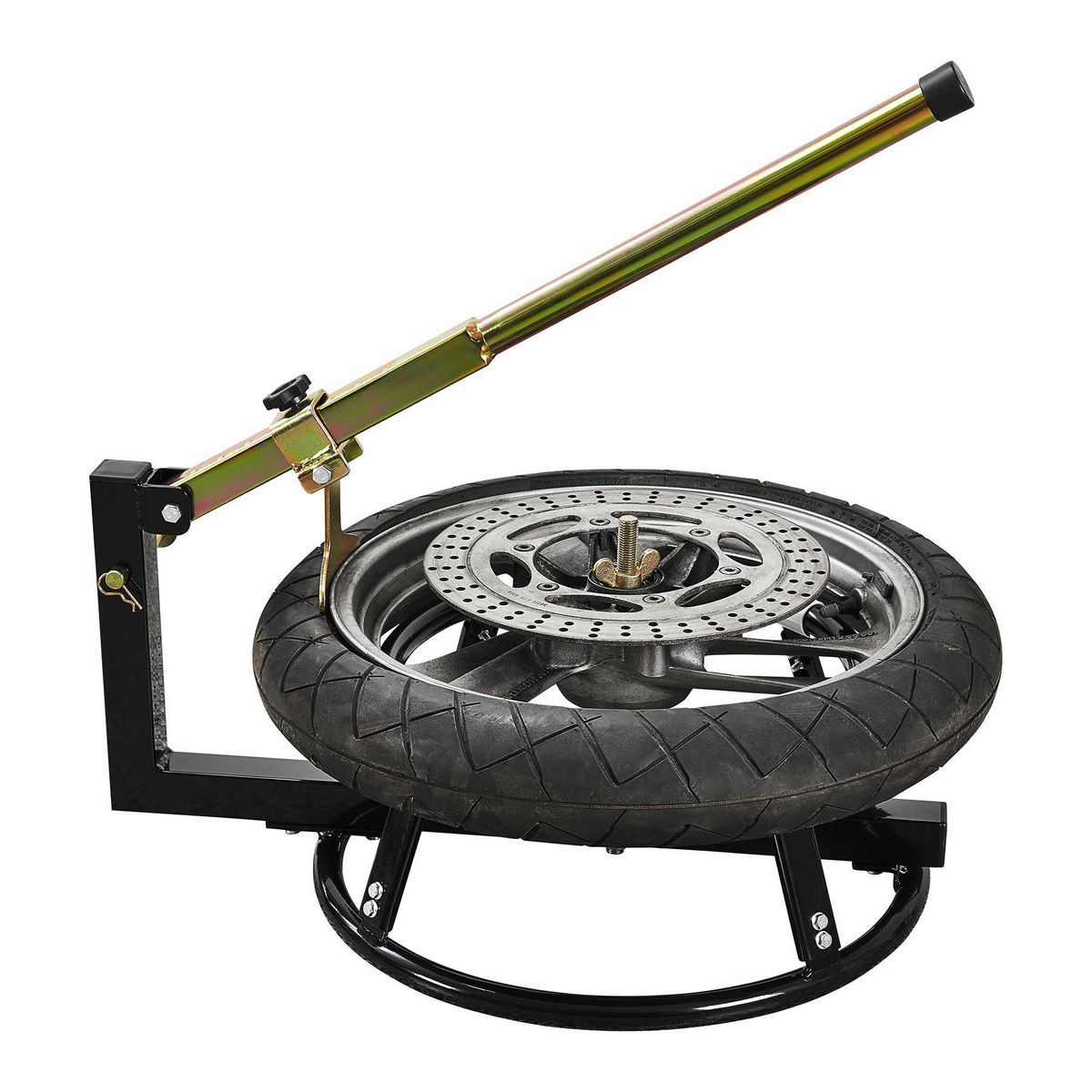 Motorcycle Tire Change Stand with Bead Breaker O5121
