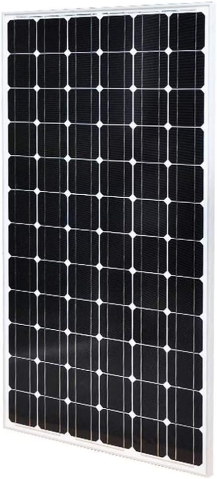 2pcs 100W Monocrystalline Solar Panel Module, Black V417