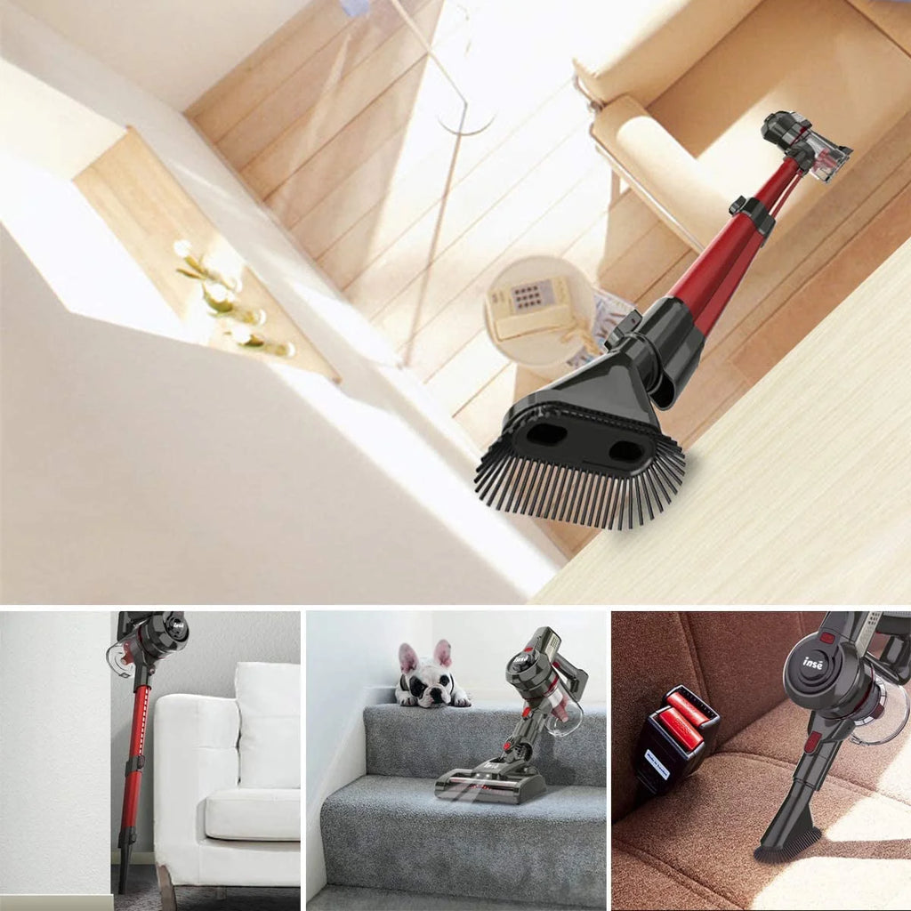 4-in-1 Cordless Stick Vacuum with Handheld Vacuum Q90429