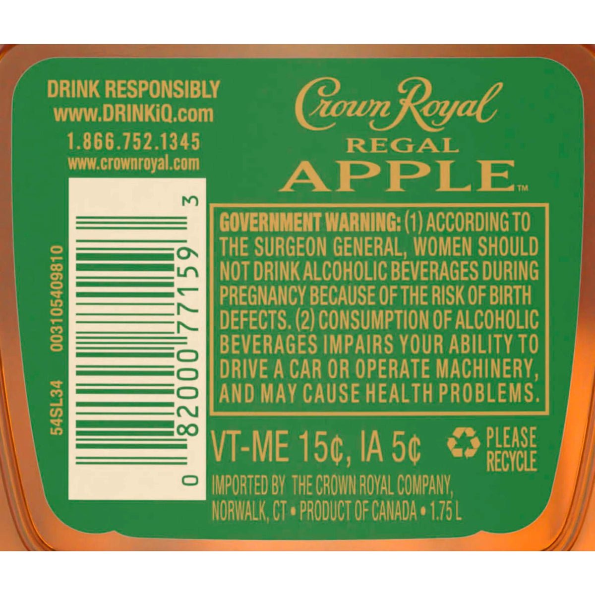 Apple Flavored Whisky 750 mL V176