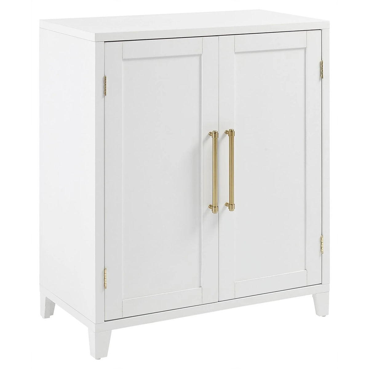 White Stackable Wood Kitchen Pantry Storage Cabinet R900