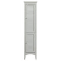2-Door Linen Tower, Gray B81484