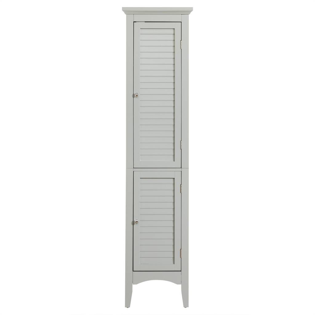 2-Door Linen Tower, Gray B81484
