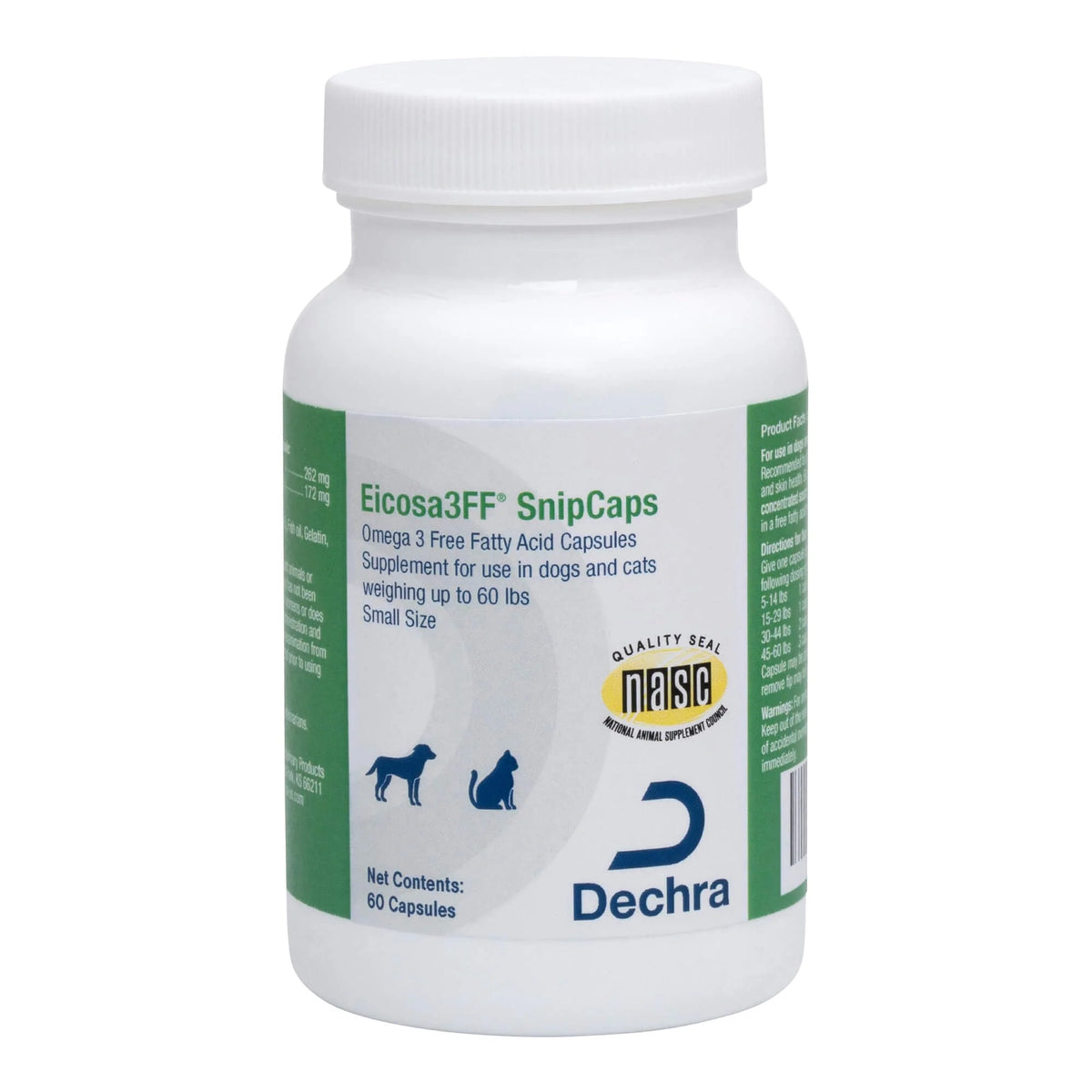 Omega 3 Free Fatty Acid Capsules for Dogs and Cats F6862