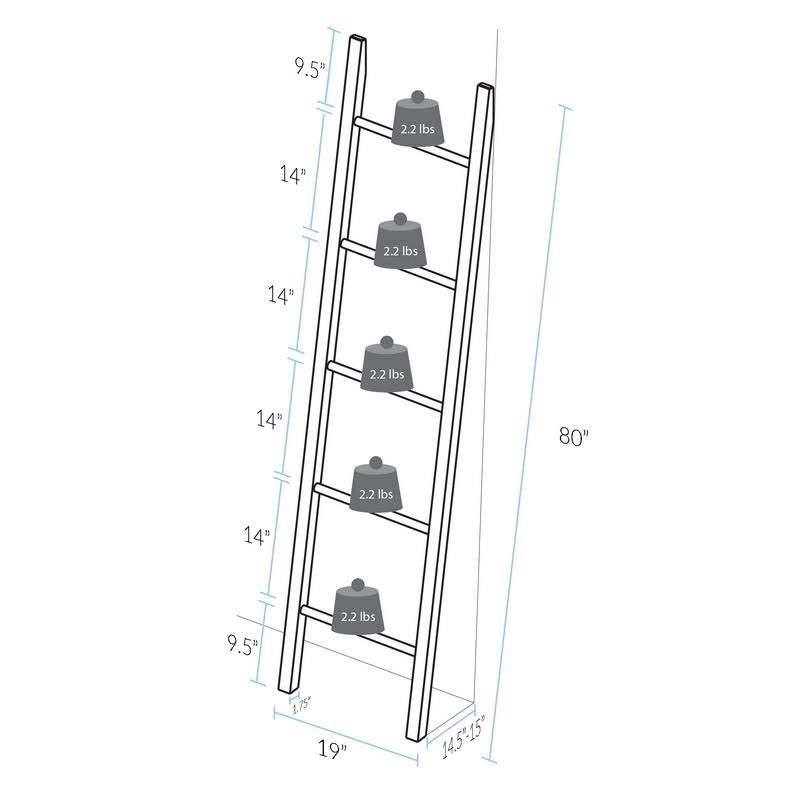 Decorative Ladder Solid American Maple G37881
