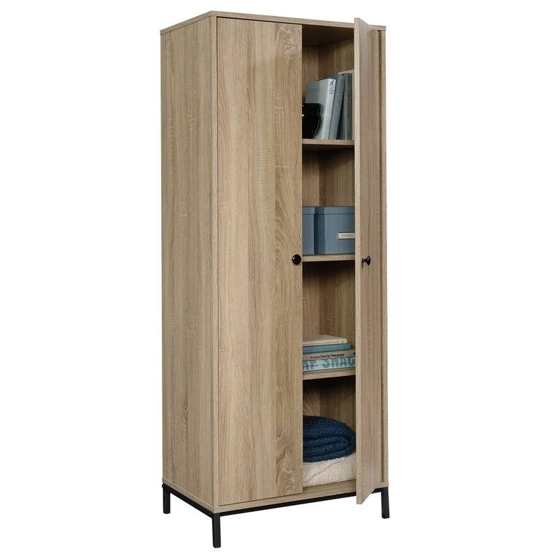 Tall Wood Storage Cabinet V514936