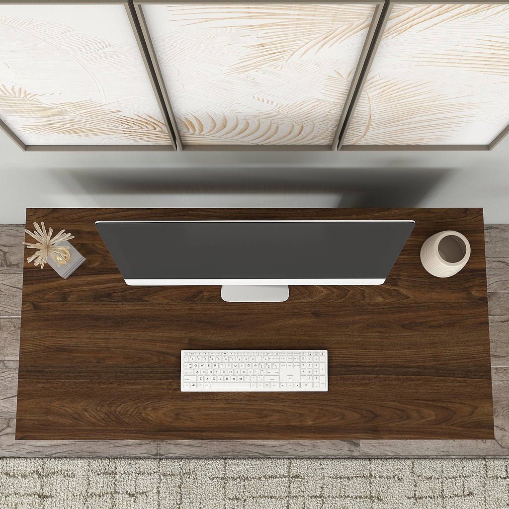 48W Writing Desk with Low Bookcase O5144
