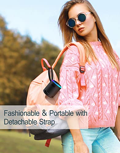 Black Portable Bluetooth Speaker V48324