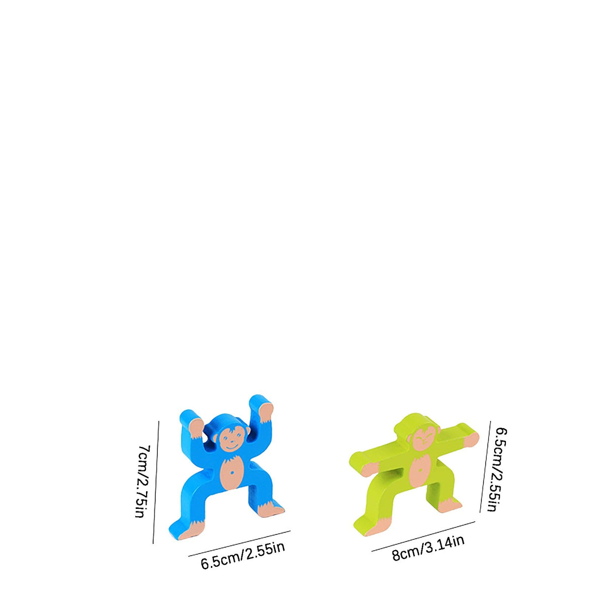 Blue Wooden Building Game Educational Toys E59644