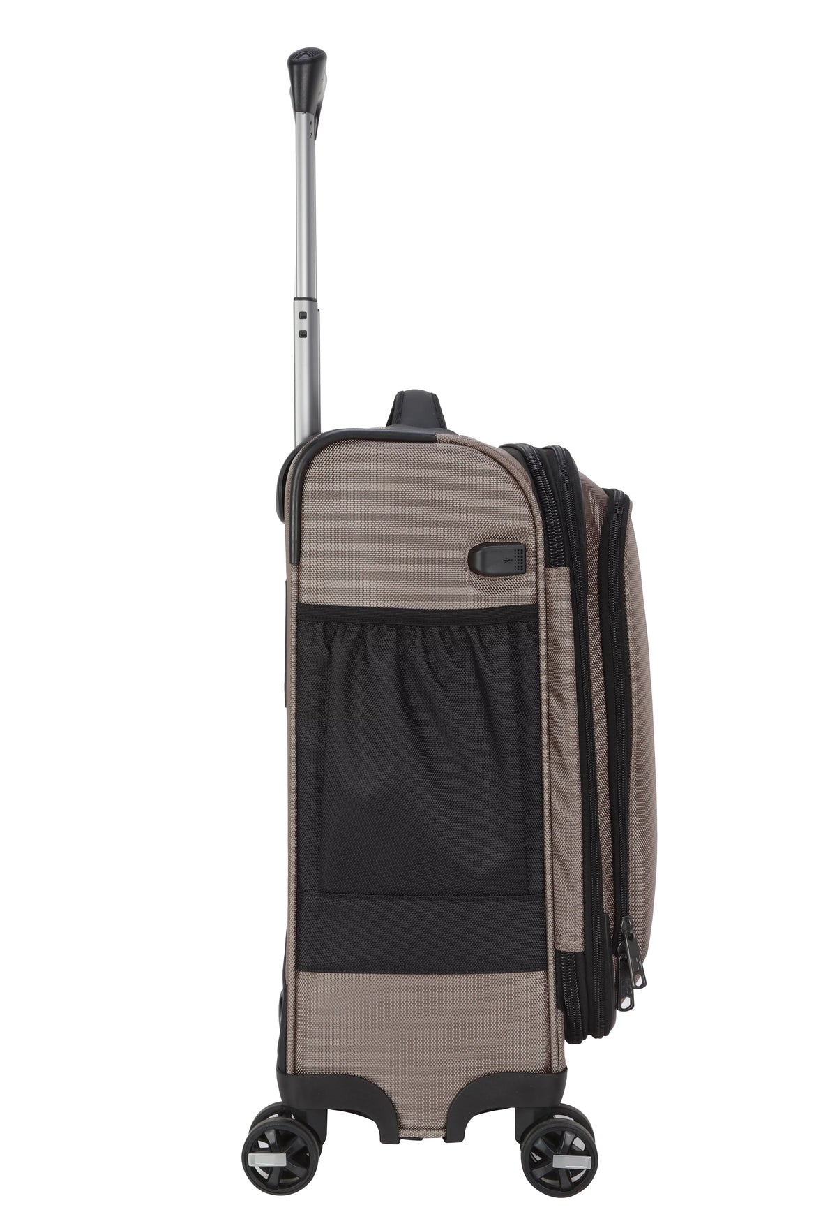 20" Softside Carry-on Luggage, Grey H918859