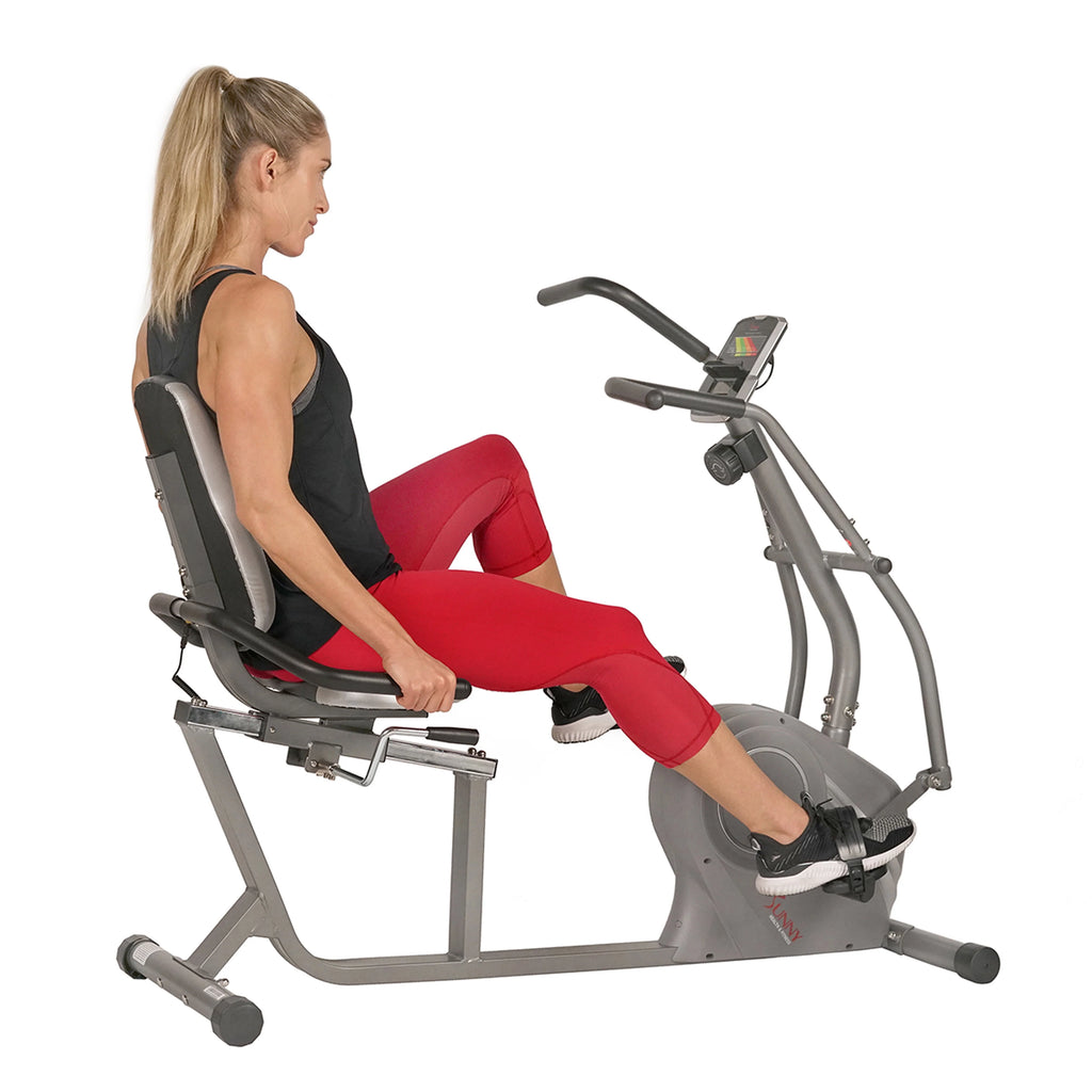 Magnetic Recumbent Bike with Pulse Sensors T398874