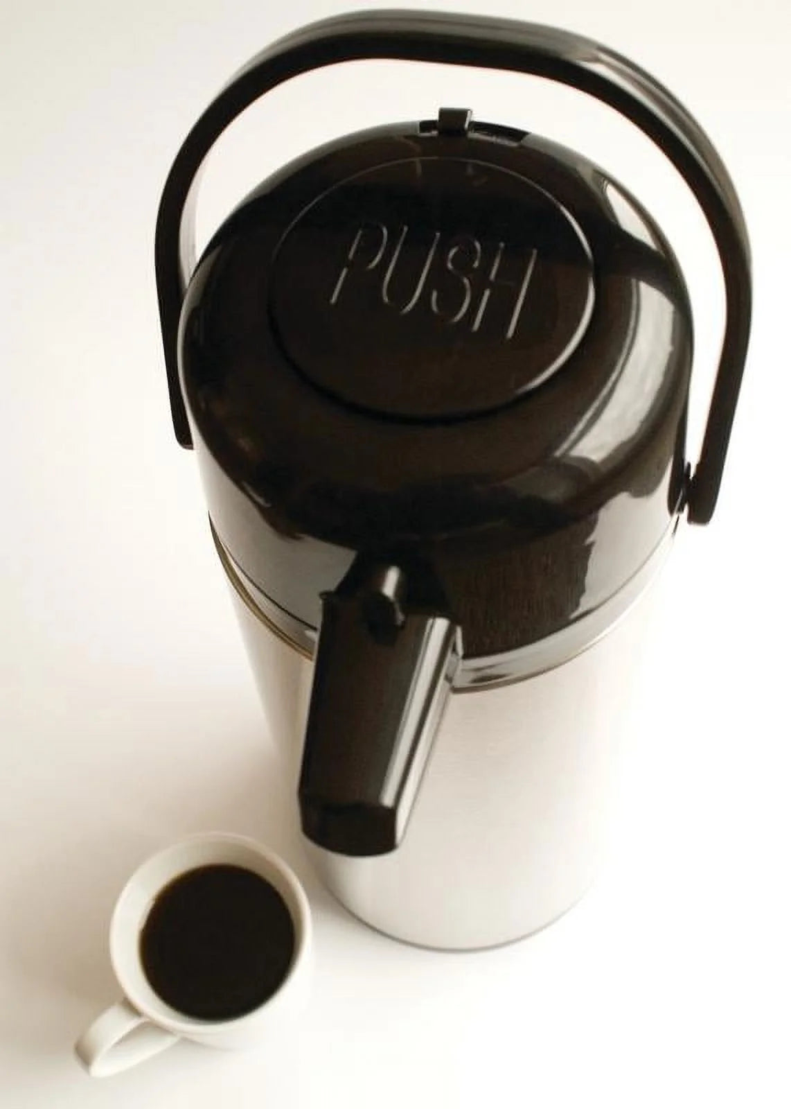 1.9 Liter Glass Vacuum Airpot with Stainless Exterior H26391