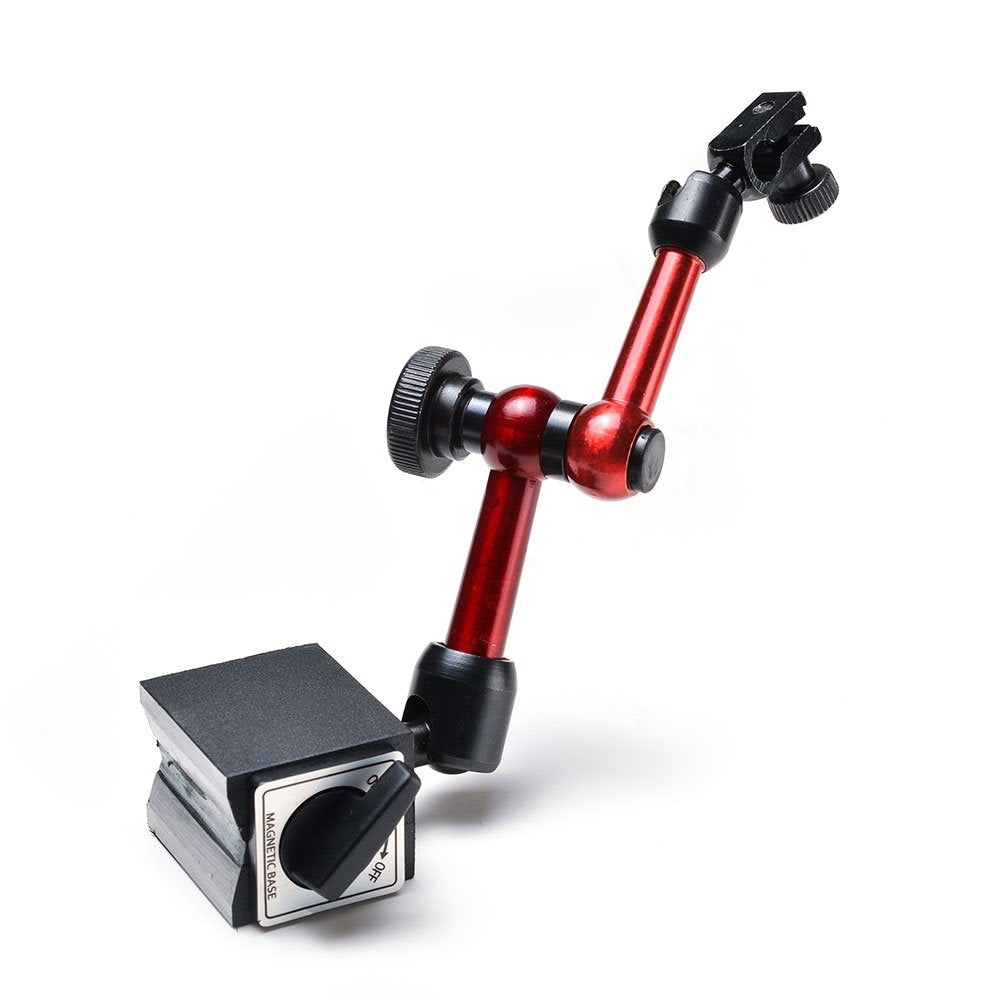 Red Adjustable Magnetic Base Holder F95318