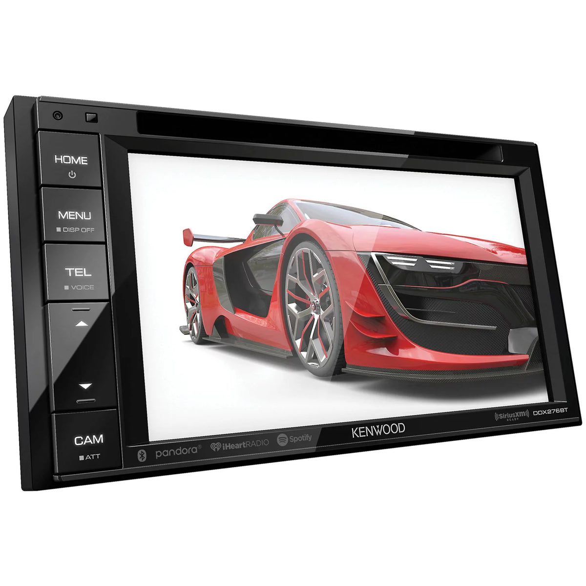 6.2" Double-DIN DVD Receiver with Bluetooth Q684694