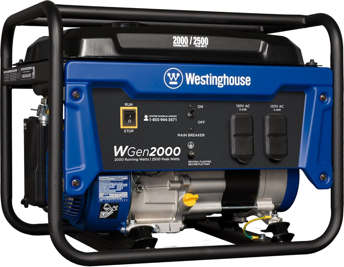 Portable Generator 3600 Rated Watts 4650 Peak Watts Gas Powered L485