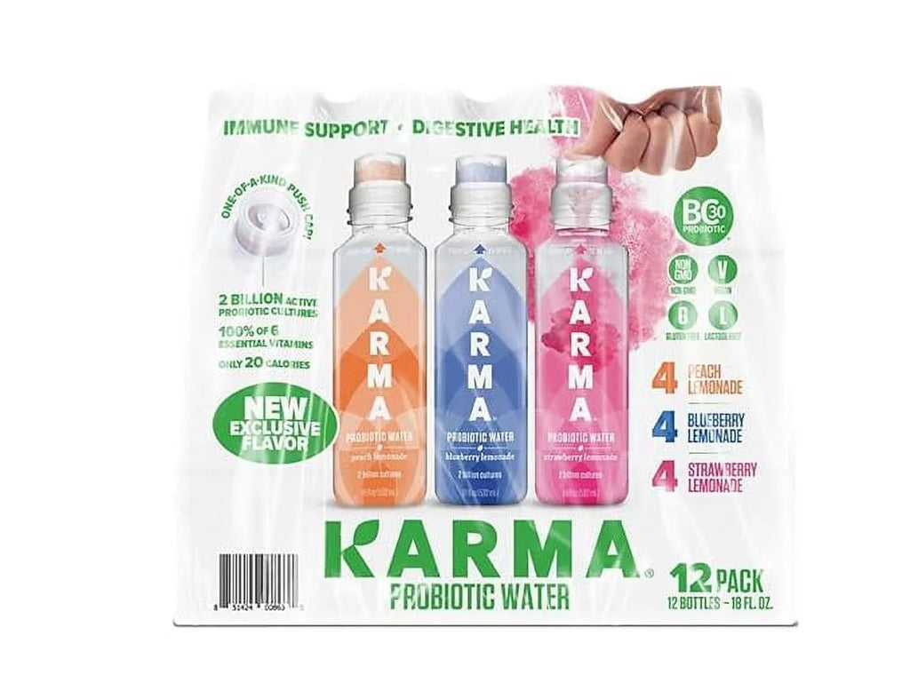 Probiotic Water Variety Pack (18 fl. oz., 12 pk.) X22379