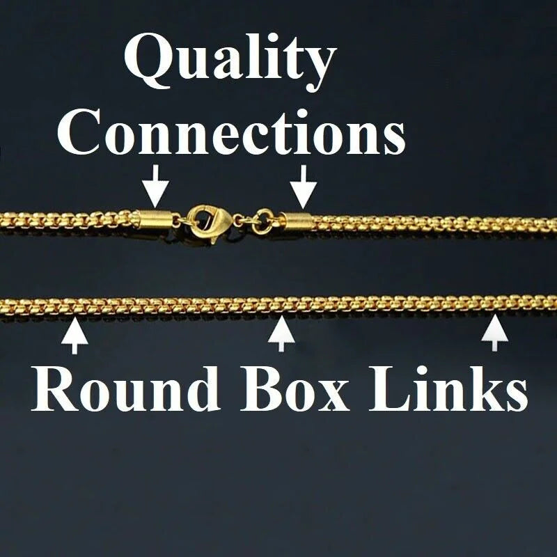 18k Gold Filled Dragon Pendant Cuban Link Chain 24" Necklace D960919
