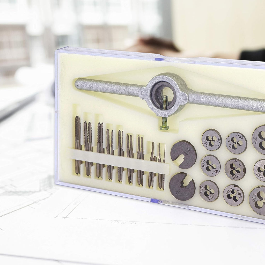 30 Pieces High Carbon Steel Mini Taps And Die Set S504