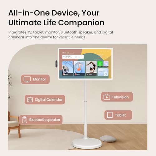 32'' UHD 4K Smart Portable TV 16(8+8) GB RAM 256GB Android 14 Y188