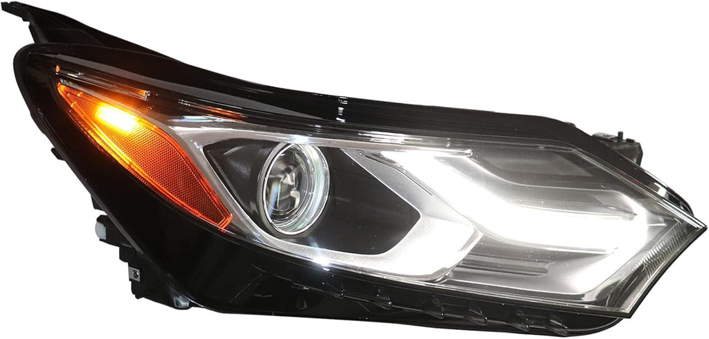 Halogen Headlights Assembly with LED DRL Side Marker Passenger Side K9821