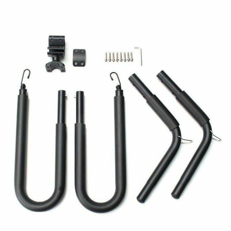 Adjustable Surfboard Rack Bike Carrier Black S46180