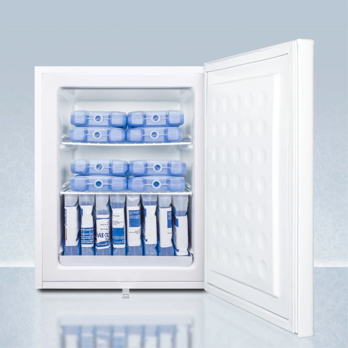 Compact Manual Defrost All-Freezer with Lock E7308