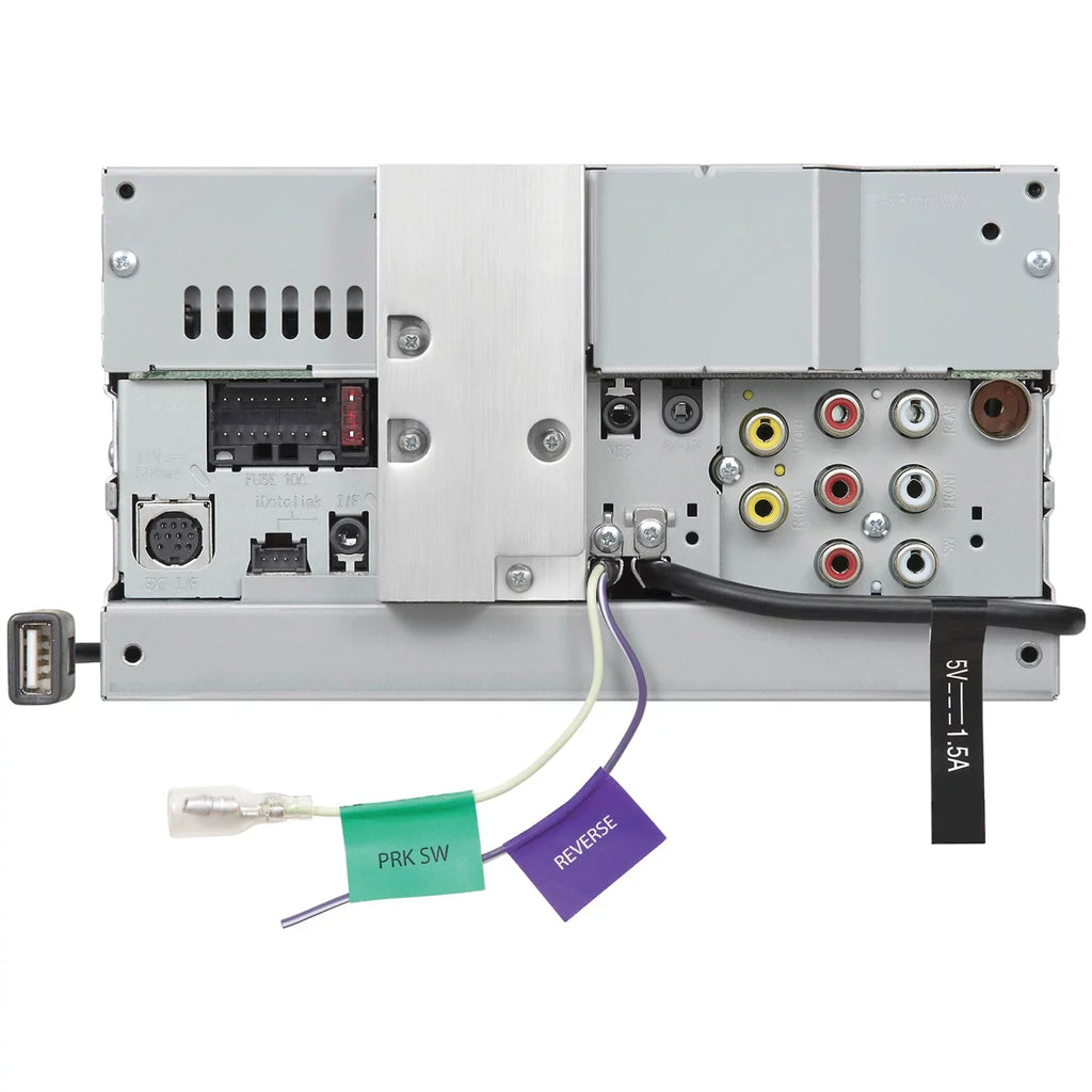 6.2" Double-DIN DVD Receiver with Bluetooth Q684694