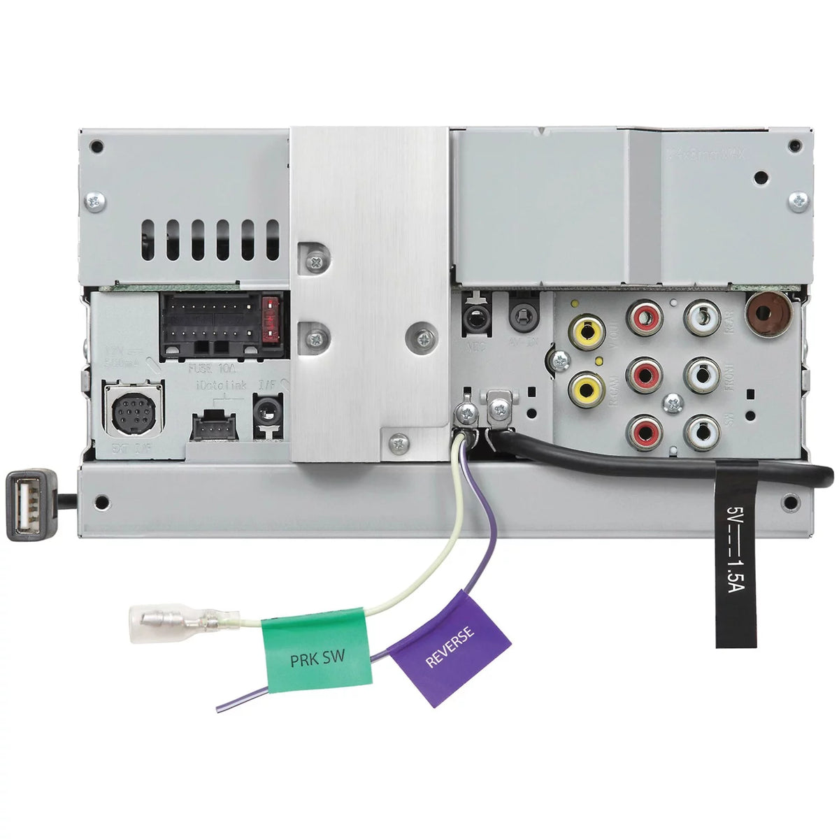 6.2" Double-DIN DVD Receiver with Bluetooth Q684694