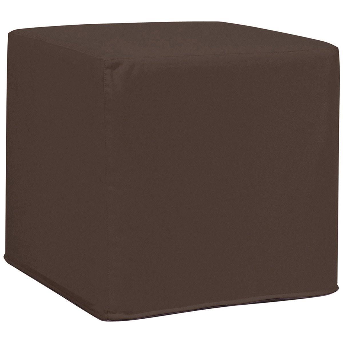 Turquoise No Tip Block Ottoman Y88641