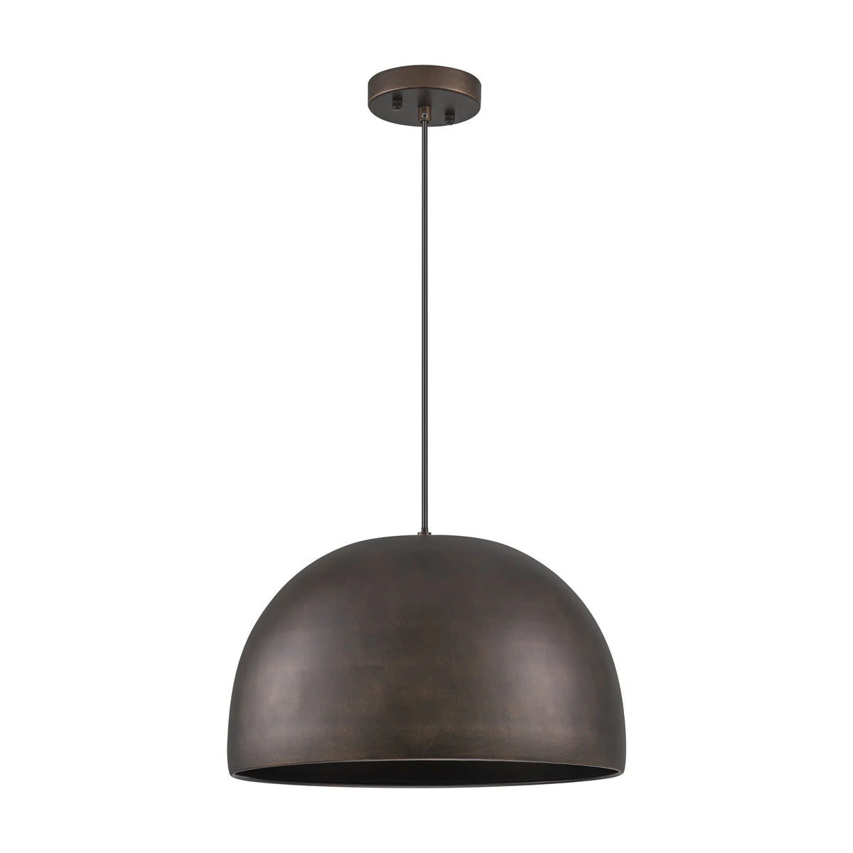 1-Light Dimmable Dome Kitchen Island Pendant R190124