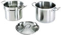 20 Qt. Stainless Steel Double Boiler With Lid J2860