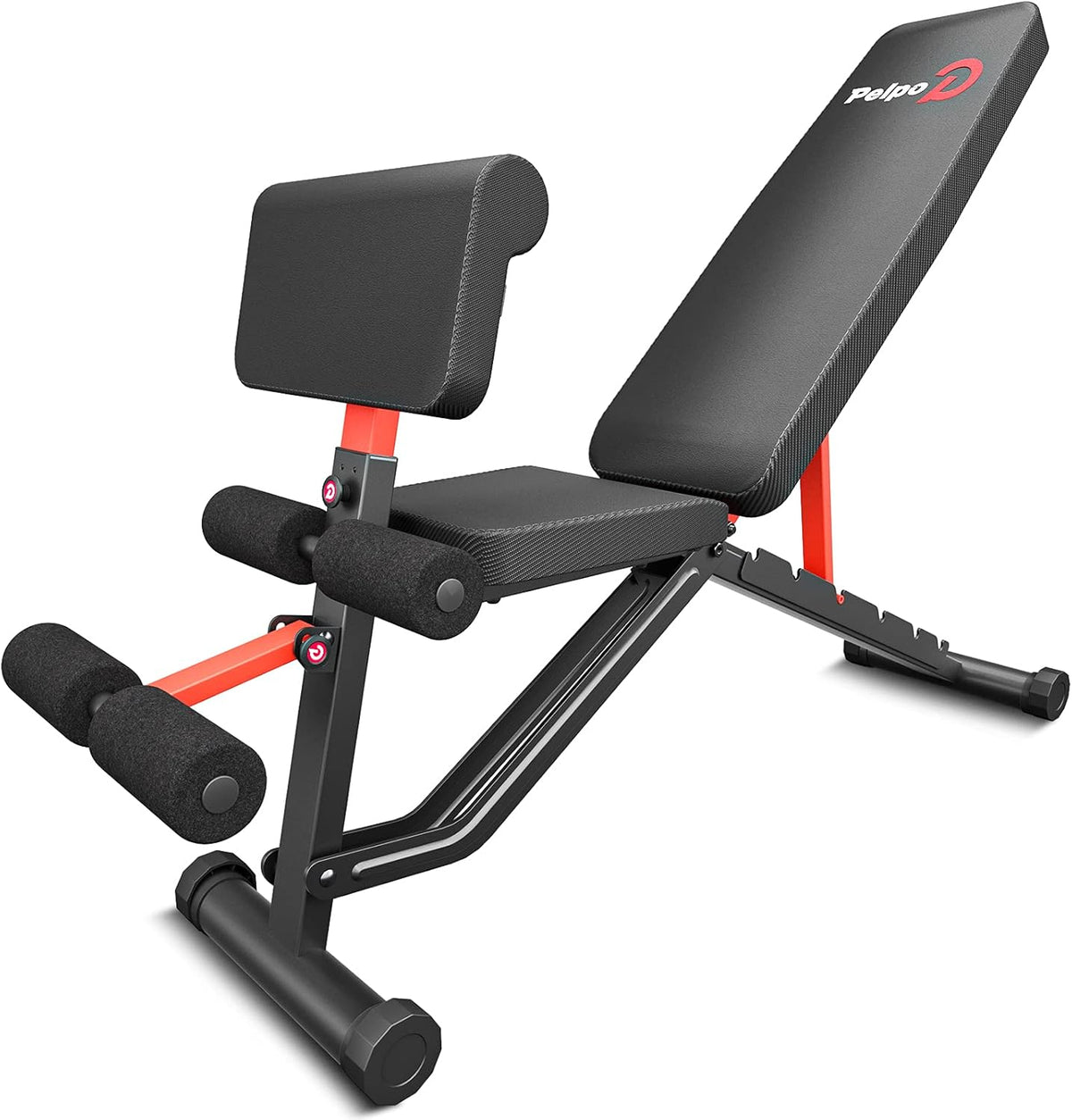 Adjustable Weight Bench with Arm Curl Bar F4357