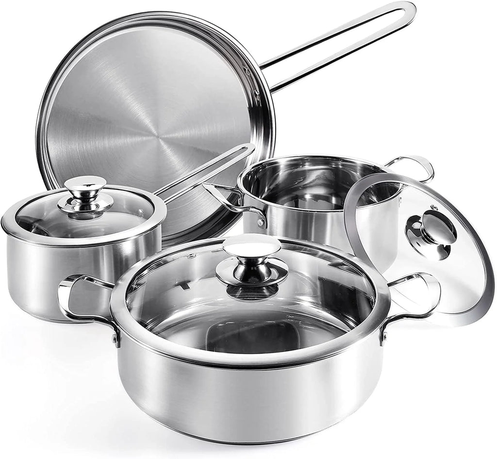 7 Piece Stainless Steel Cookware Set M703219