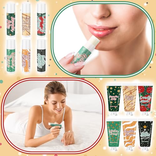 Christmas Hand Cream and Lip Balm Gift Set 48pcs K34818