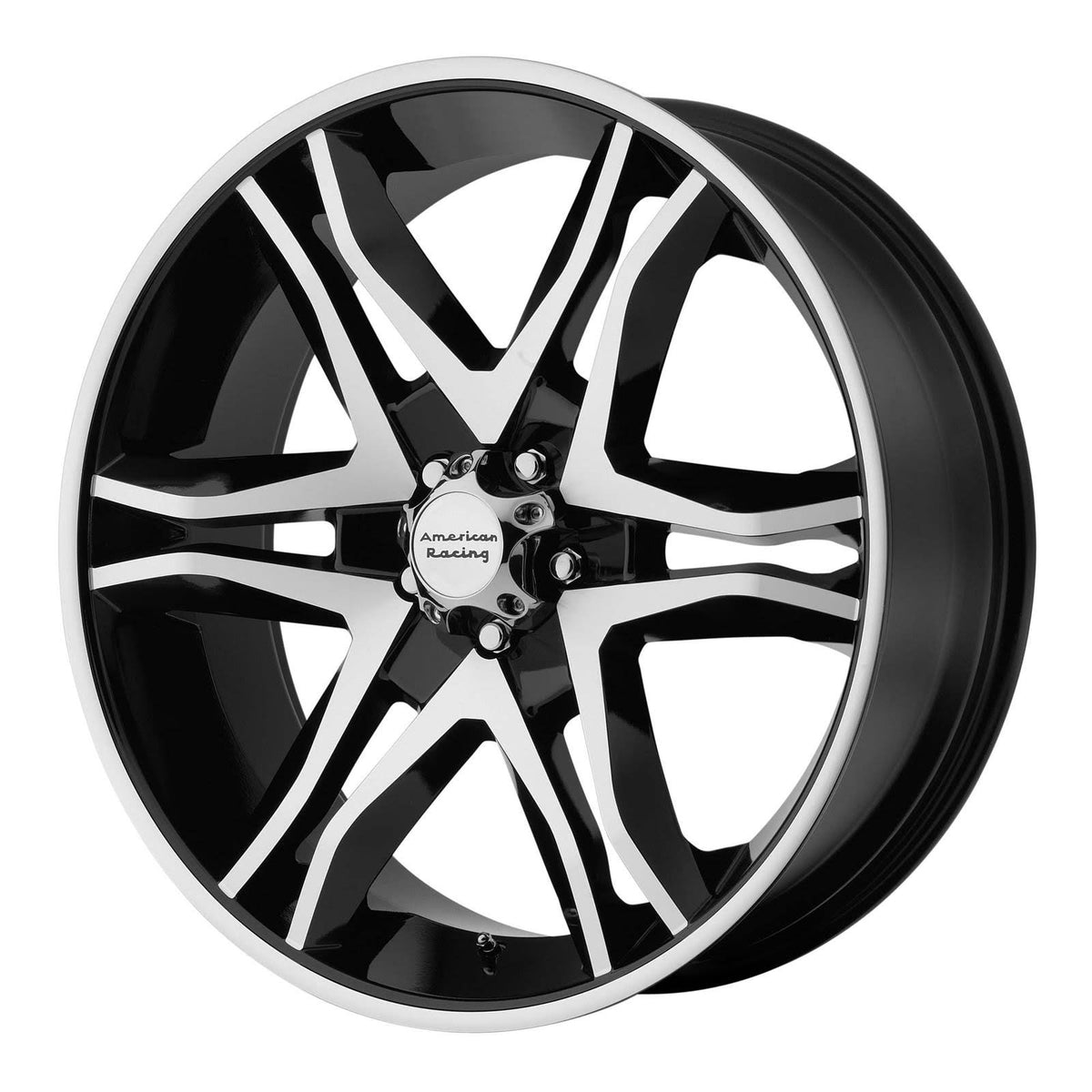 Machined Black 17x8 Wheel U50787
