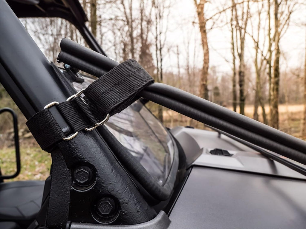 Scratch Resistant Flip/Fold Down 2-in-1 Windshield M4538