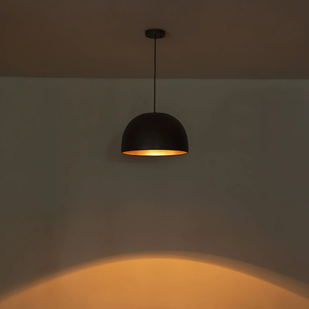 1-Light Dimmable Dome Kitchen Island Pendant R190124