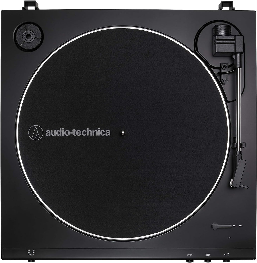 Black Fully Automatic Belt-Drive Stereo Turntable Z12391