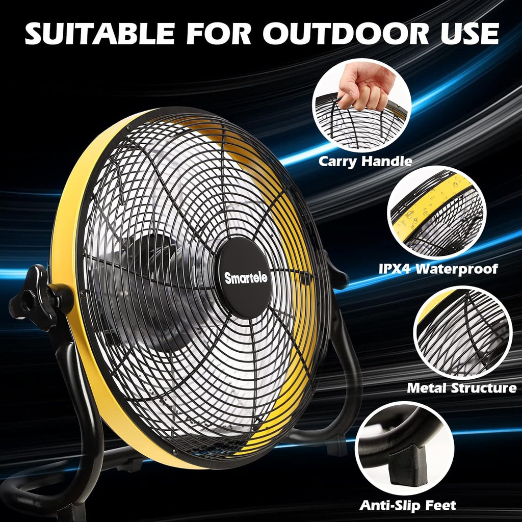 Rechargeable Cordless 16 Floor Fan I7178