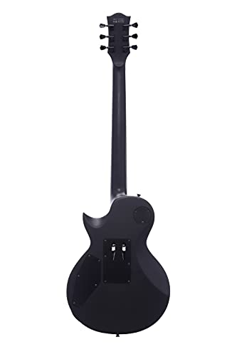 Satin Black Solid Body Electric Guitar with Floyd Rose Tremolo Z459851