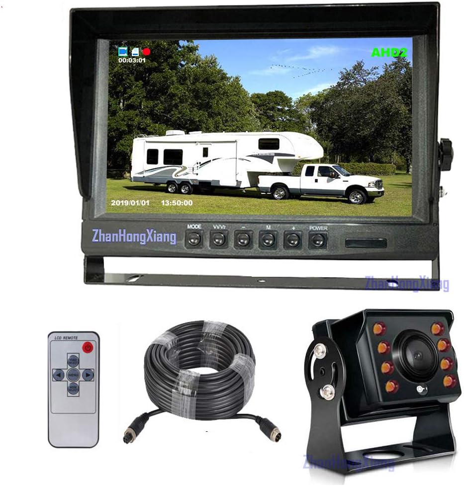 IP69 Waterproof HD 1080P Rear View Camera and 9 IPS Monitor System V66512