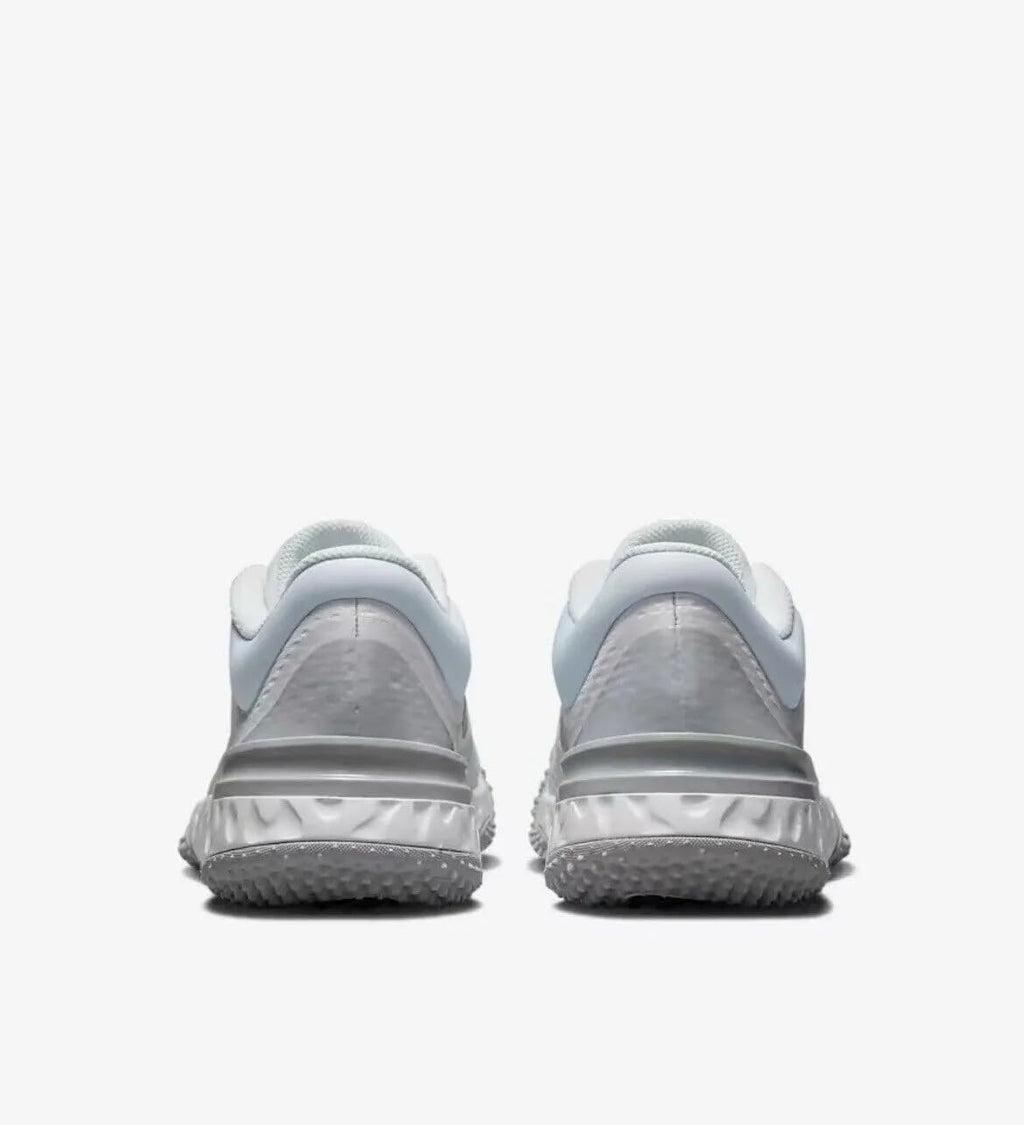 Grey/White Baseball Turf Shoes G1764