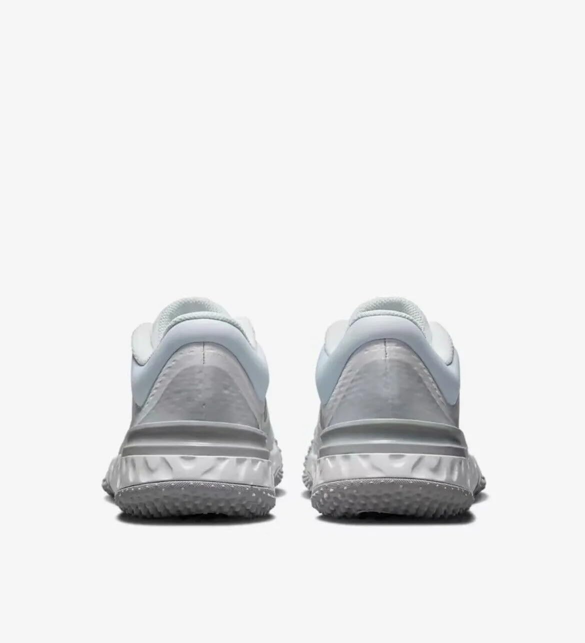 Grey/White Baseball Turf Shoes G1764