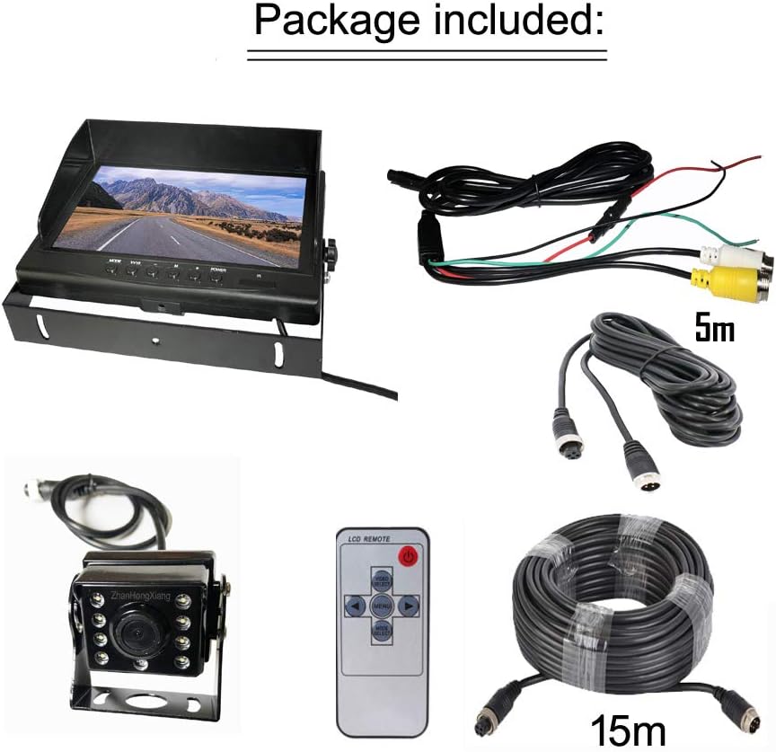IP69 Waterproof HD 1080P Rear View Camera and 9 IPS Monitor System V66512