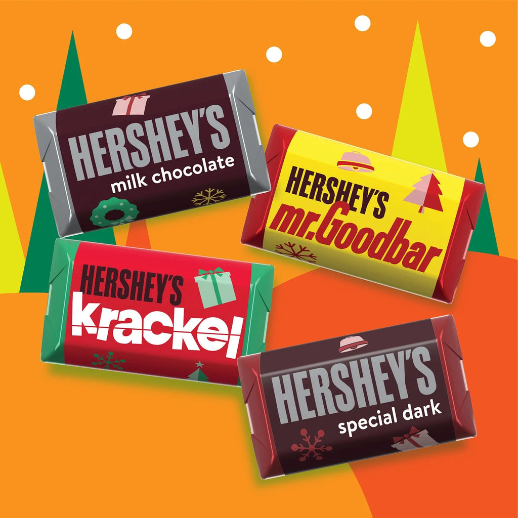 Assorted Chocolate Christmas Candy Bulk Bag 33.9 oz J506