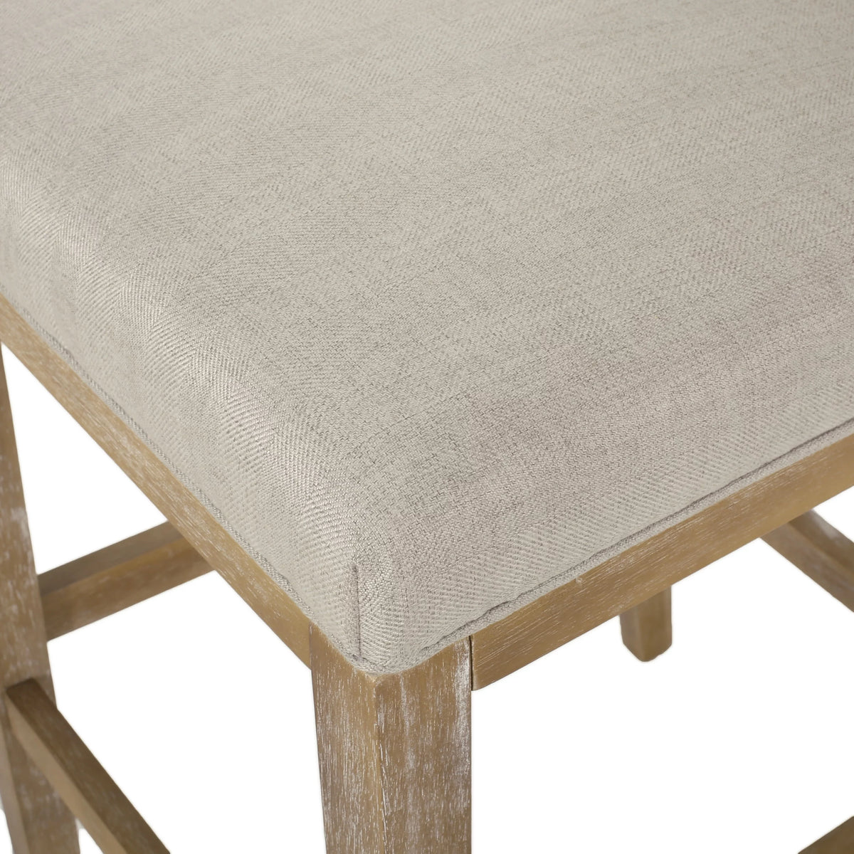 Fabric Upholstered 31 Inch Barstools, Set of 2 L395951