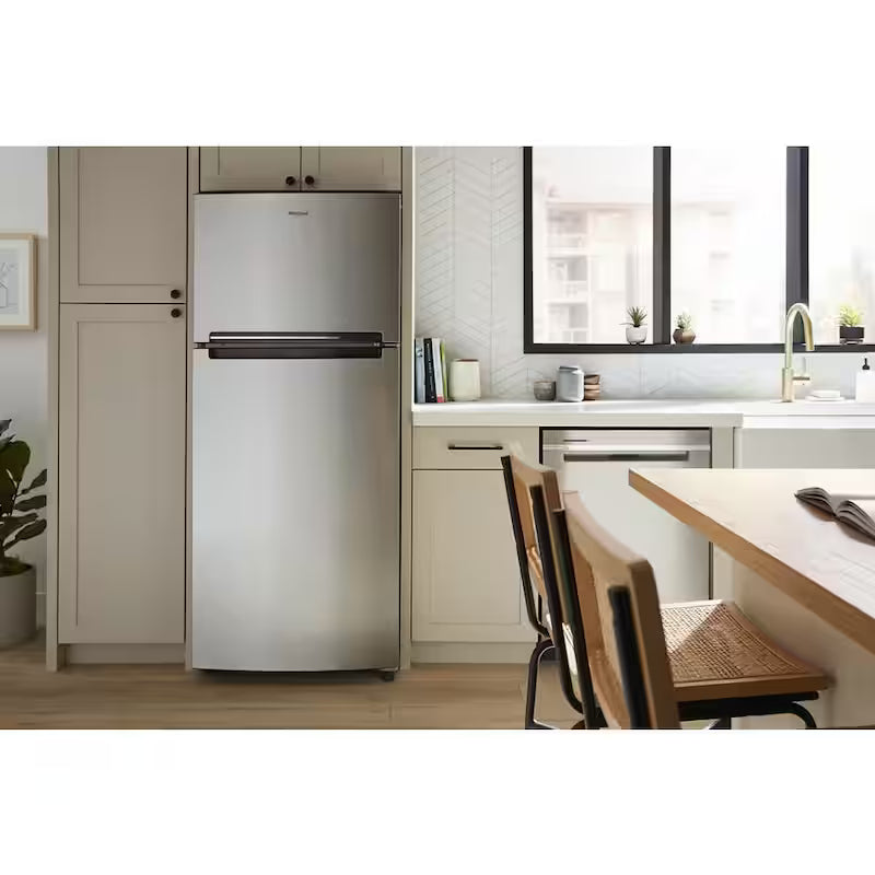 Built-in Top Freezer Refrigerator in Stainless Steel R388053