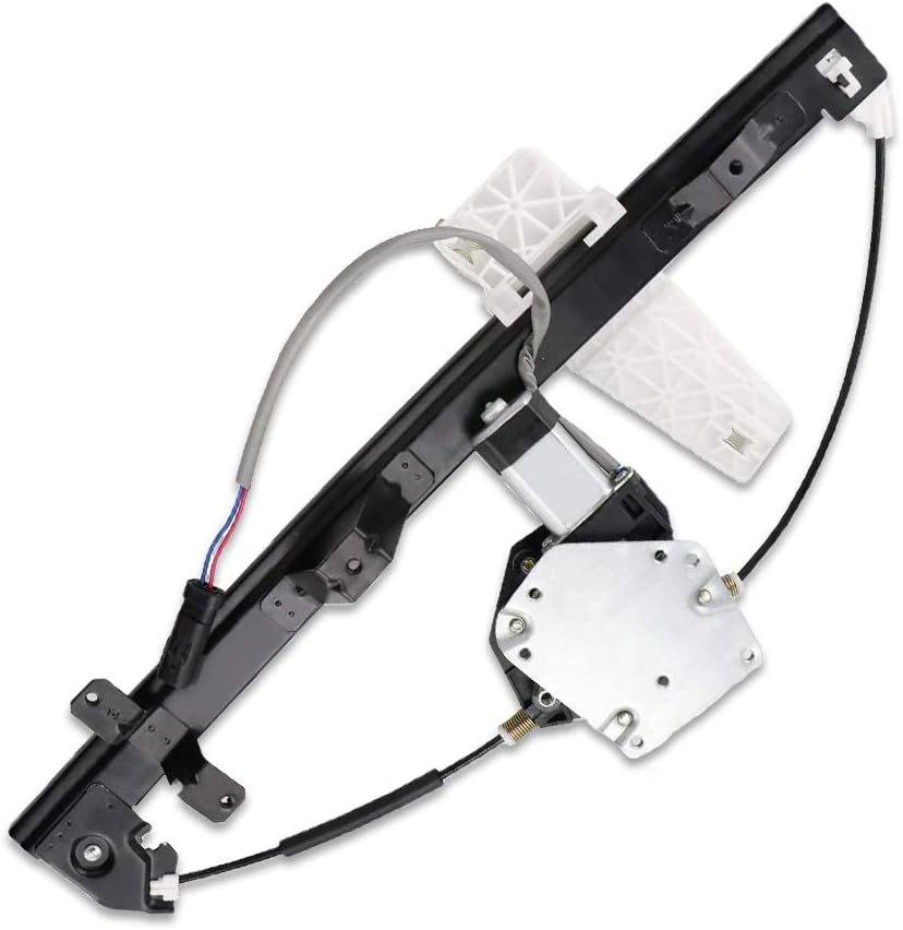 Front Left Driver Side Window Regulator with Motor for Jeep Grand Cherokee 1999 2000 Pack of 2 F66800
