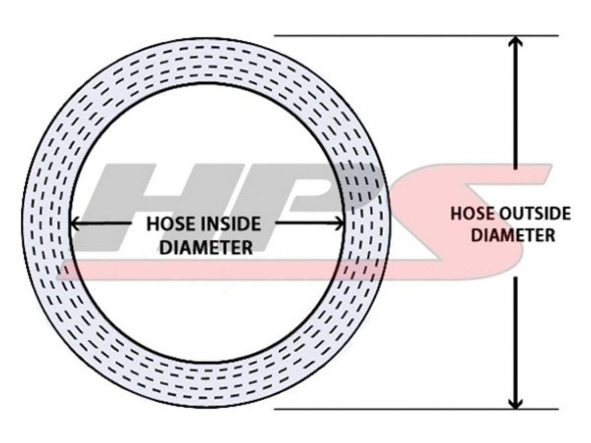 4-ply Aramid Silicone CAC Hose B4516