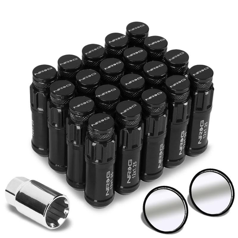 Steel Lug Nuts with Logo Dust Cap Cover Q2175